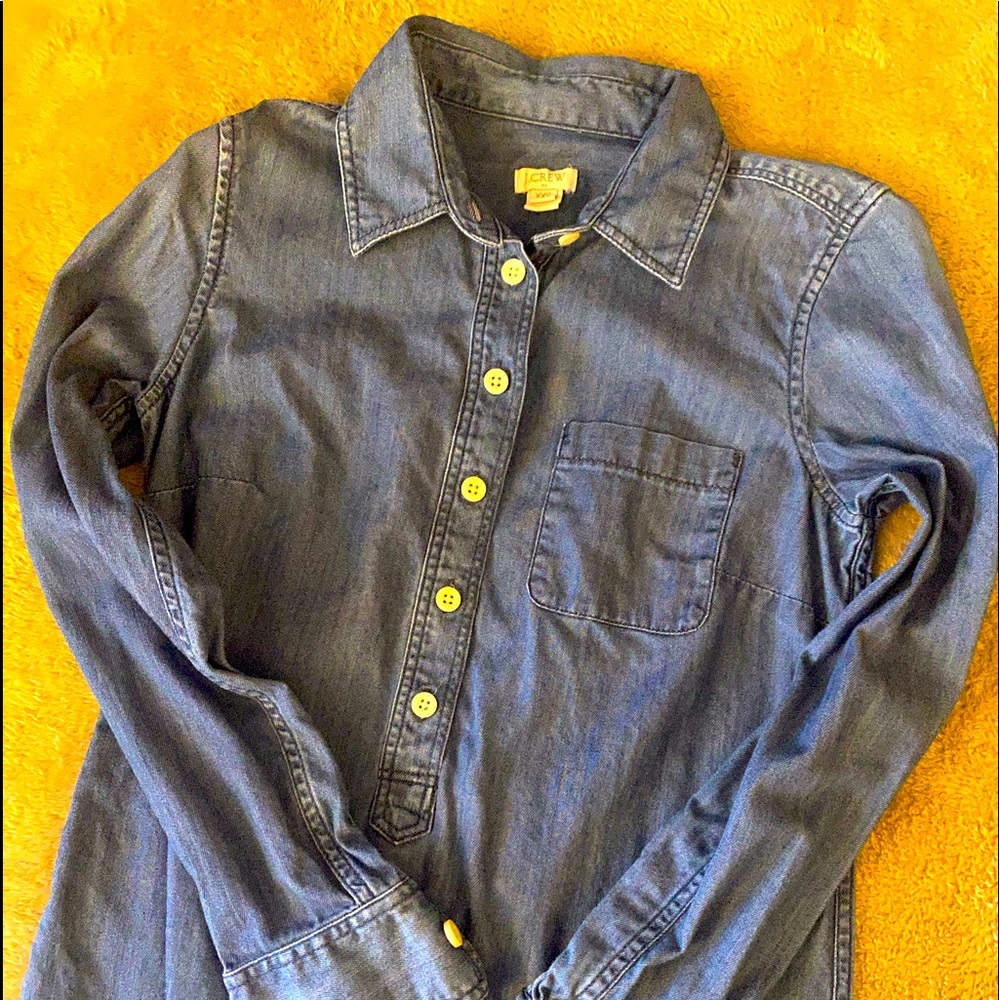 J crew Jean shirt dress
